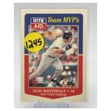 1988 RITE AID DON MATTINGLY CARD