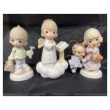 4 - Precious Moments Figures in Boxes