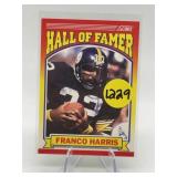 1990 SCORE HOF FRANCO HARRIS CARD