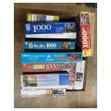 Box of Jigsaw Puzzles