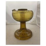 Aladdin Glass Oil Lamp Base Beehive 9"H