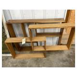 2 - Shelving Units 48"L x 6"W x 31"H