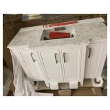 OVE 48" Carina Vanity w/ Top (Pure White Finish) 4