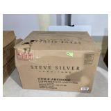 Steve Silver Furniture Tan Manual Recliner