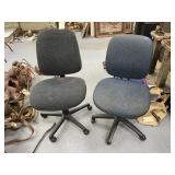 2 - Padded Office Chairs