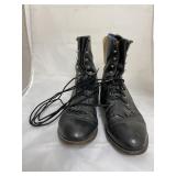 Justin Lace Up Boots Sz 11D