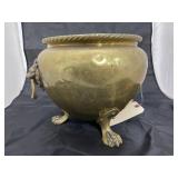 Brass Planter 9"Dia