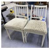 2 Padded Chairs