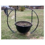 Cast Iron Pot w/Hanging Ring