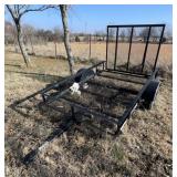 Tractor Supply Bumper Pull Single Axle Trailer