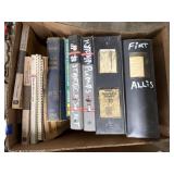 Box of Manuals, John Deet, Doge, Feit, Ford and Mo