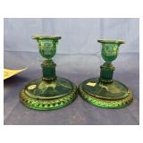 Fenton 2 Candle Holders