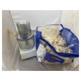 Cuisinart food processor & drapes