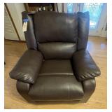 Faux Leather Recliner