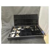 Box of Cufflinks and Tie Clips