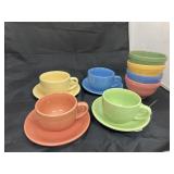 12 Pcs - Tender Heart Cups - Saucers & Bowls