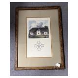 Framed Pic Architectural Cottage 4