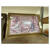 Framed Pic Advertisement Baking Powder