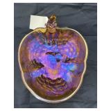 Carnival Glass Fruit Bowl