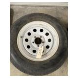 Trailer Tire w/Rim  ST205-75D15