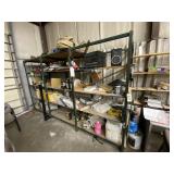 4-Tier Metal/Wood Shelving Unit