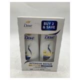 2 Ct Dove Intensive Repair Shampoo & Conditioner;