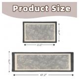 2 Ct XYSaiXuan Kitchen Mat Set of 2 Non-Slip Floor