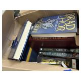 Box of Hardback Books - various