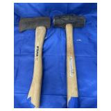 Hatchet & Metal Mallet