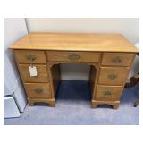 Wood Desk 43"L x 20"W x 30"H