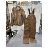 Sz 36x36 Carhartt Bib Overalls & Carhartt Sz XL