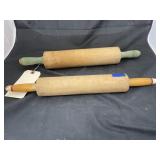 2 - Vintage Rolling Pins