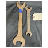 2 - Large Open End Wrenches