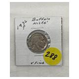 1936-P Buffalo Nickel Very Fine