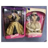 City Sophisticate Barbie & Winter Fantasy Barbie