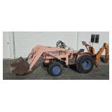 Kubota Tractor w/ Loader & Backhoe Attachments