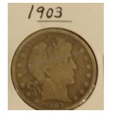 1903 Barber Half Dollar