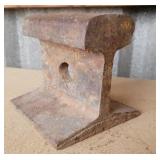 Small Rail Road Track Anvil