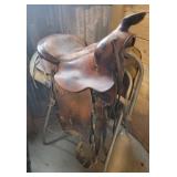 Heiser Keyston Western Saddle