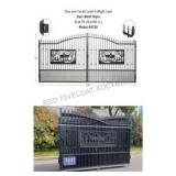 20-ft Bi-Parting Wrought Iron Gate