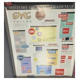 Vintage "History of GMC Trademark" Poster