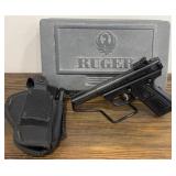 * Ruger 22/45 22cal Pistol, Holster & Hard Case