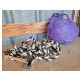 Horse Hair Lunge Rope w/ Storage Bag