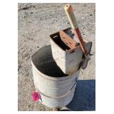 Galvanized Vintage Mop Bucket