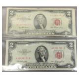 2 - $2 Red Seal Series 1953