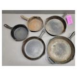 5- Cast Iron Skillets