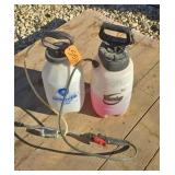 2-- Two Gallon Pump Sprayers