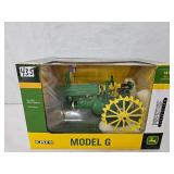 John Deere G NF on steel