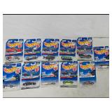 11-Cards of Hot Wheel Cars