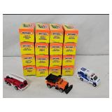 16-Matchbox Assortment Of Trucks